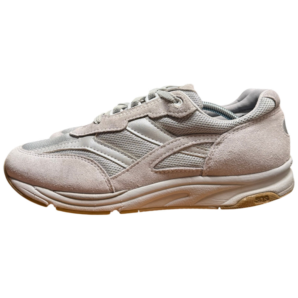 SAS Tour Mesh Women's 10N Walking Sneakers Gray Suede Mesh Comfort Casual